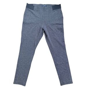 Chaps Womens Size XL Super Stretch Pull On Pants Grey